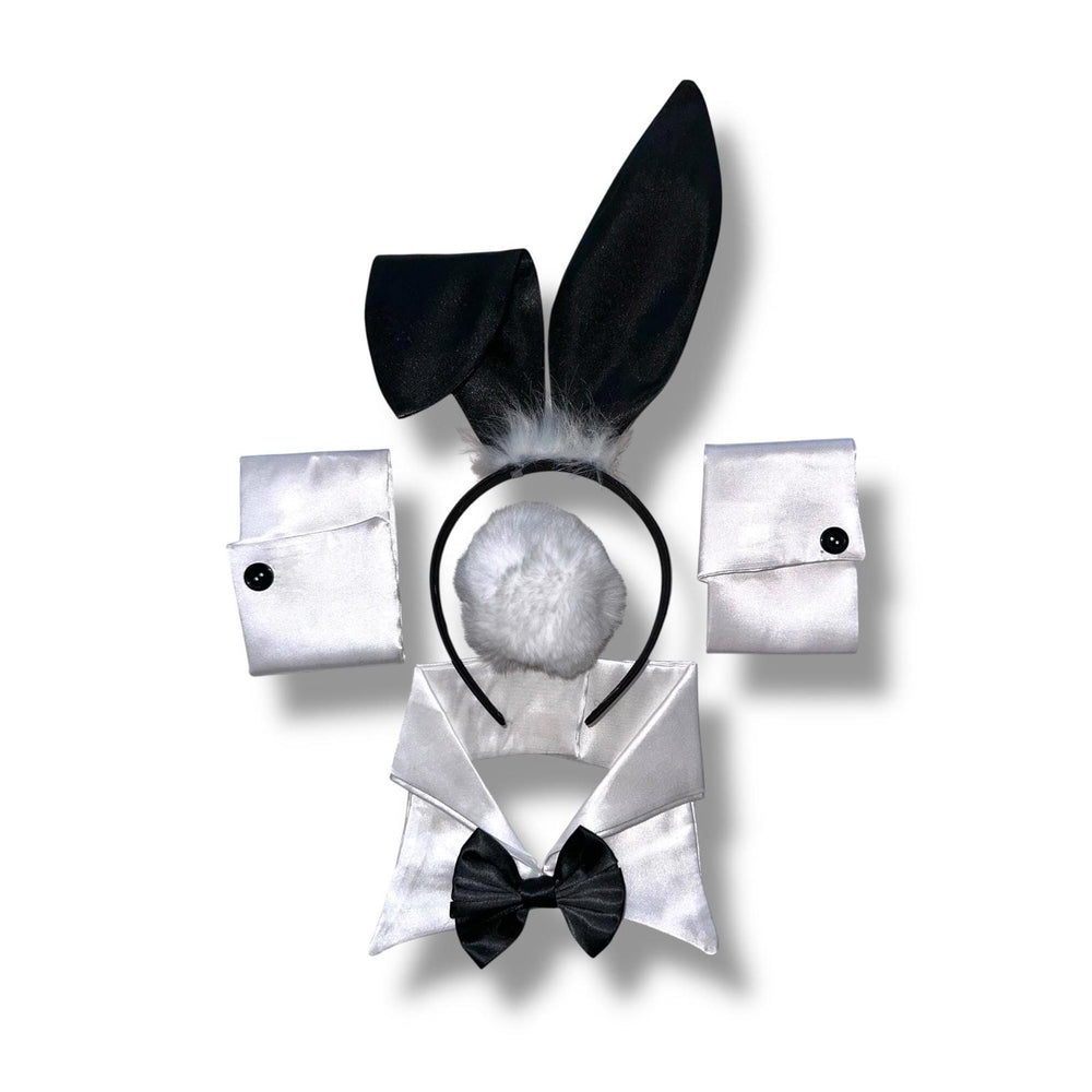 Handmade Playboy Bunny 3-Piece, 5-Piece Cosplay Accessory Set – USA Made