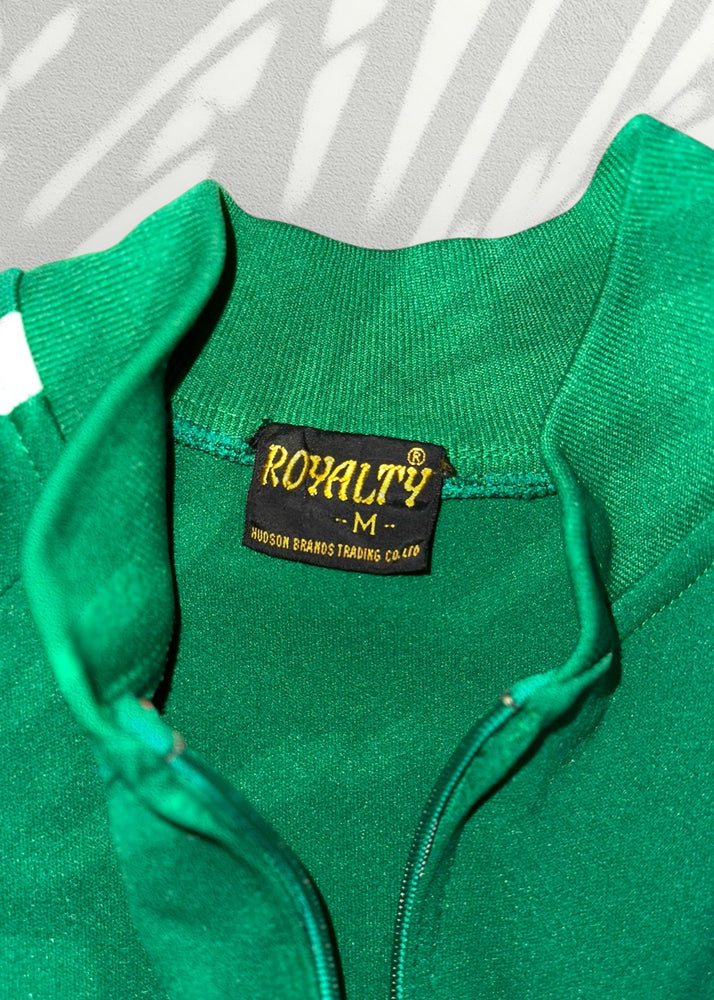1970s Hudson Brands Green Track Jacket – Vintage Athletic Style