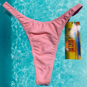 90’s Large Thong Bikini Bottom | Pastel Pink