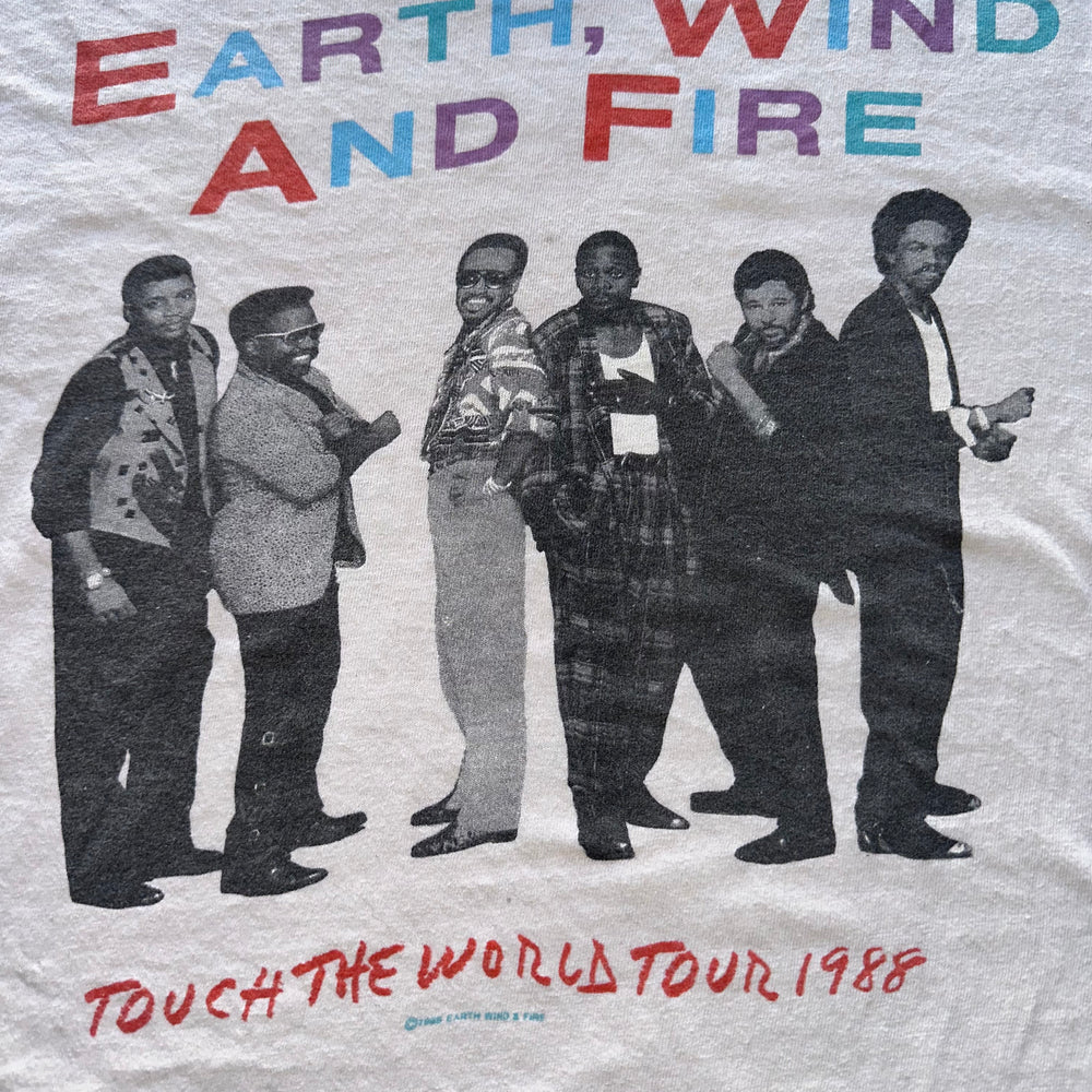 
                  
                    1988 Earth Wind And Fire Touch The World Tour VTG Band Shirt
                  
                