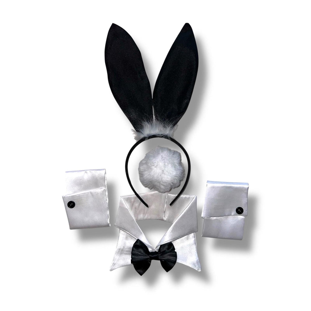 Handmade Playboy Bunny 3-Piece, 5-Piece Cosplay Accessory Set – USA Made