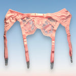 90’s Lace Garter Belt | Pastel Pink