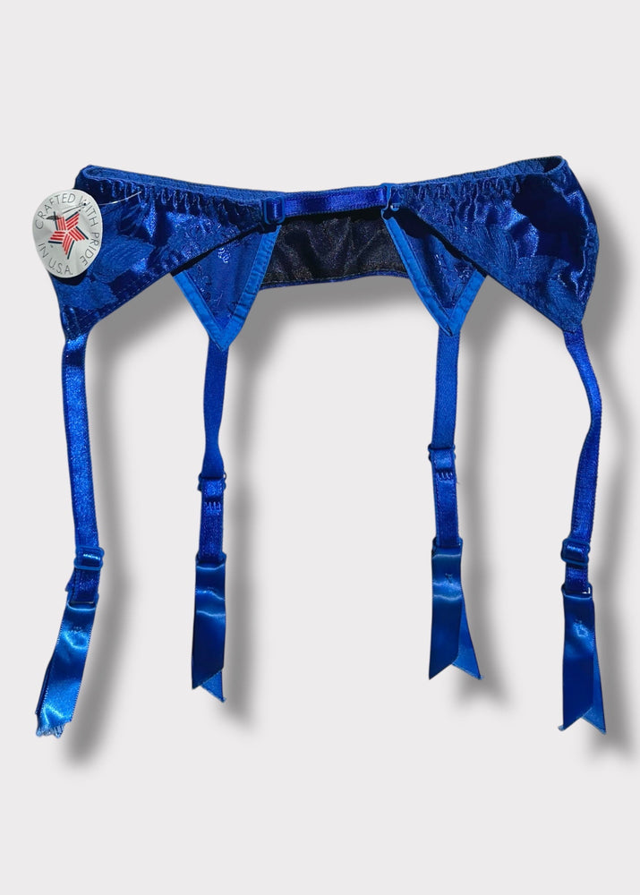 90’s Embroidered Satin Garter Belt – Holiday Limited Vintage Edition