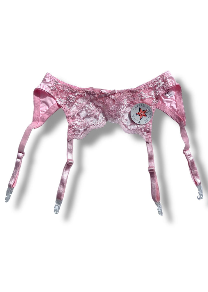 90s Lace Garter Belt | Valentine Coquette Gift | Deadstock Vintage Lingerie