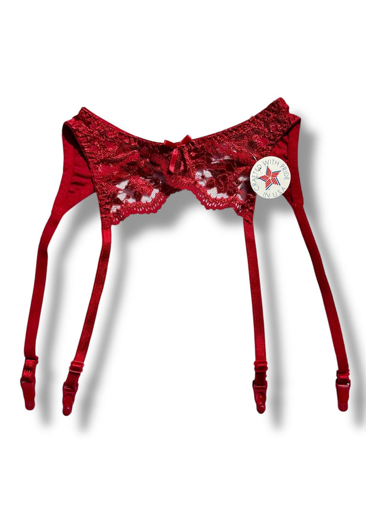 90s Lace Garter Belt | Valentine Coquette Gift | Deadstock Vintage Lingerie