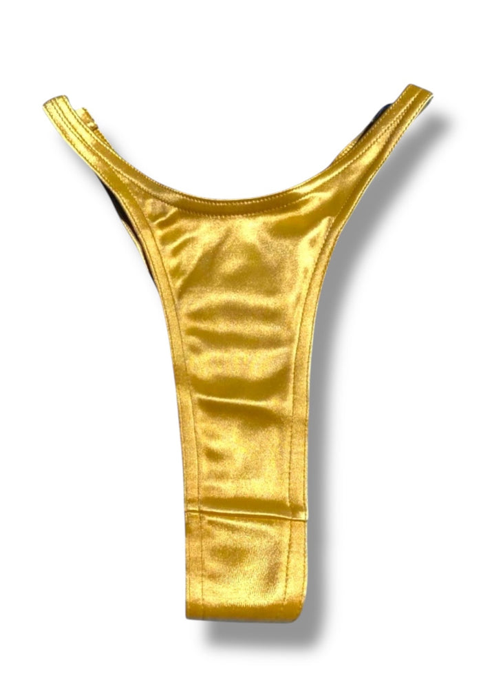 90s Clip-Side Thong Bikini Bottoms – USA Made Deadstock Vintage