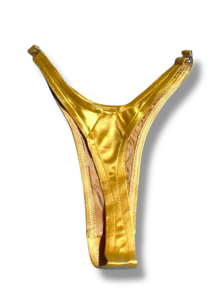 90s Clip-Side Thong Bikini Bottoms – USA Made Deadstock Vintage