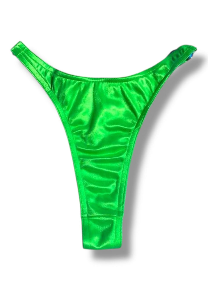 90s Clip-Side Thong Bikini Bottoms – USA Made Deadstock Vintage