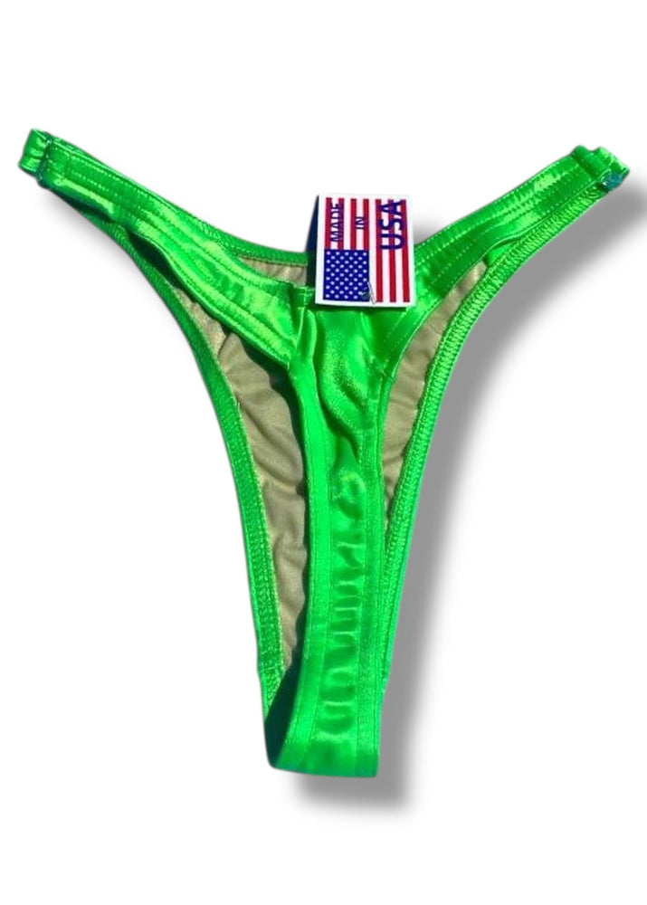 90s Clip-Side Thong Bikini Bottoms – USA Made Deadstock Vintage