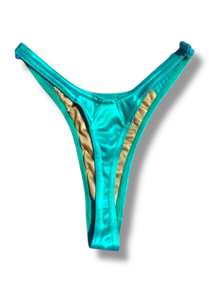 90s Clip-Side Thong Bikini Bottoms – USA Made Deadstock Vintage