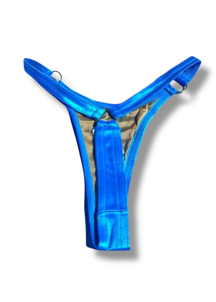 90s Shimmer O-Ring Thong Bikini Bottom – Vintage USA Deadstock