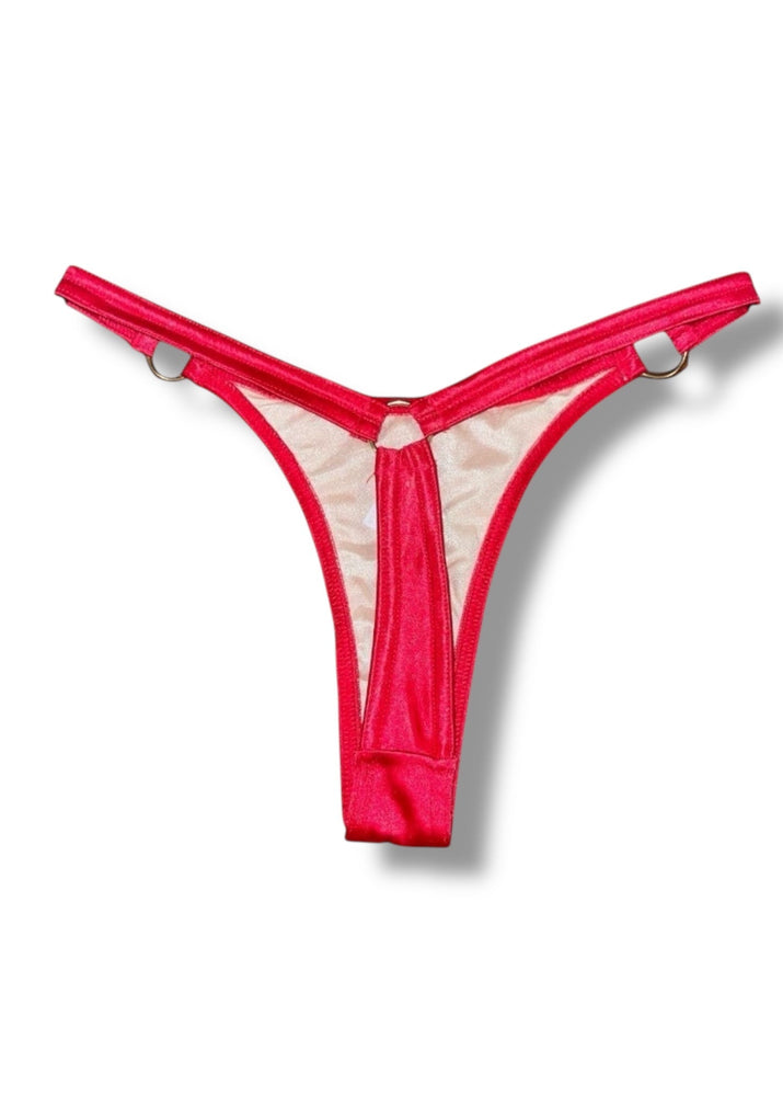 90s Shimmer O-Ring Thong Bikini Bottom – Vintage USA Deadstock