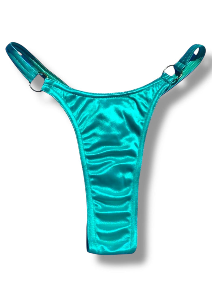 90s Shimmer O-Ring Thong Bikini Bottom – Vintage USA Deadstock
