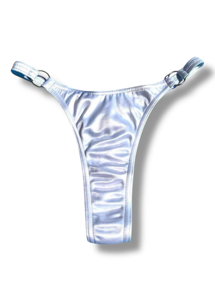 90s Shimmer O-Ring Thong Bikini Bottom – Vintage USA Deadstock