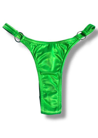 90s Shimmer O-Ring Thong Bikini Bottom – Vintage USA Deadstock