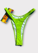 90’s Classic High-Cut Thong Bikini Bottom | USA-Made Deadstock