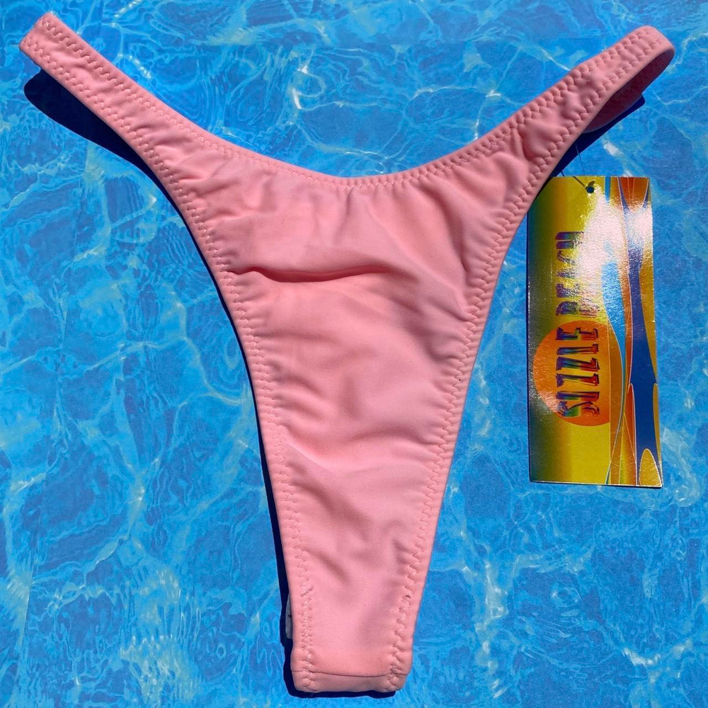 
                  
                    90’s Large Thong Bikini Bottom | Pastel Pink
                  
                