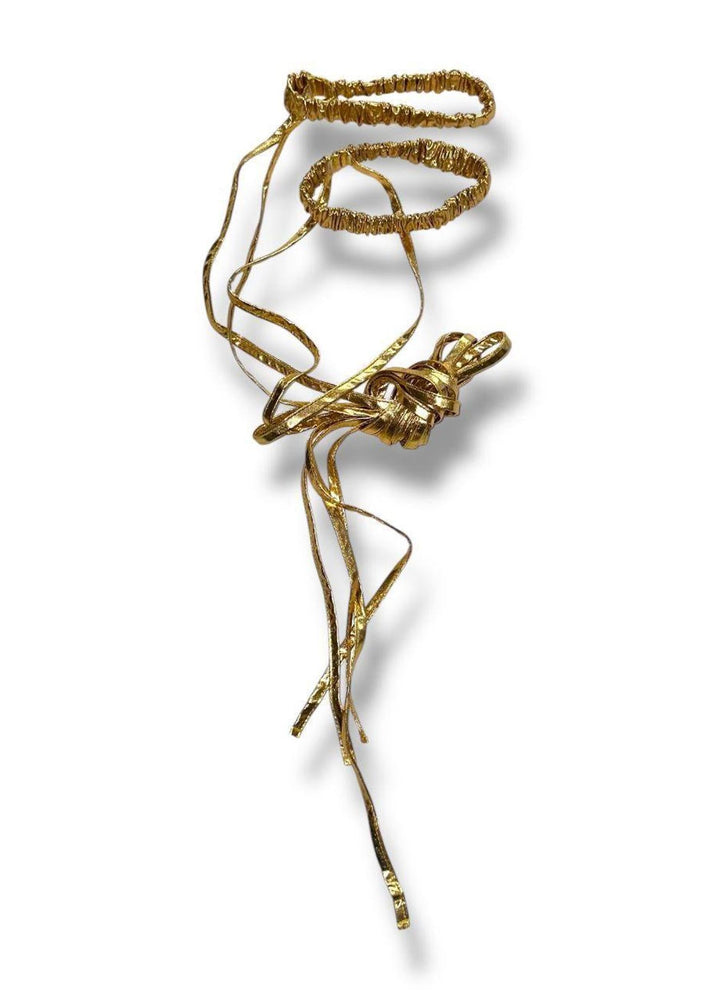 90s Roman Goddess 4PC Costume Set | Satin One-Shoulder Mini Dress + Red Sash & Gold Leg Wraps | USA-Made Vintage Deadstock