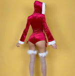 Y2K Jingle Bell Rock Sexy Playsuit Costume
