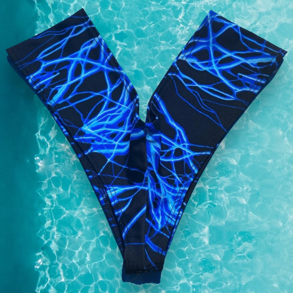 
                      
                        Y2K V-Short Bikini Bottom | Blue Electric
                      
                    