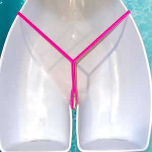 Y2K Thong  Bikini Bottom | Pastel Pink