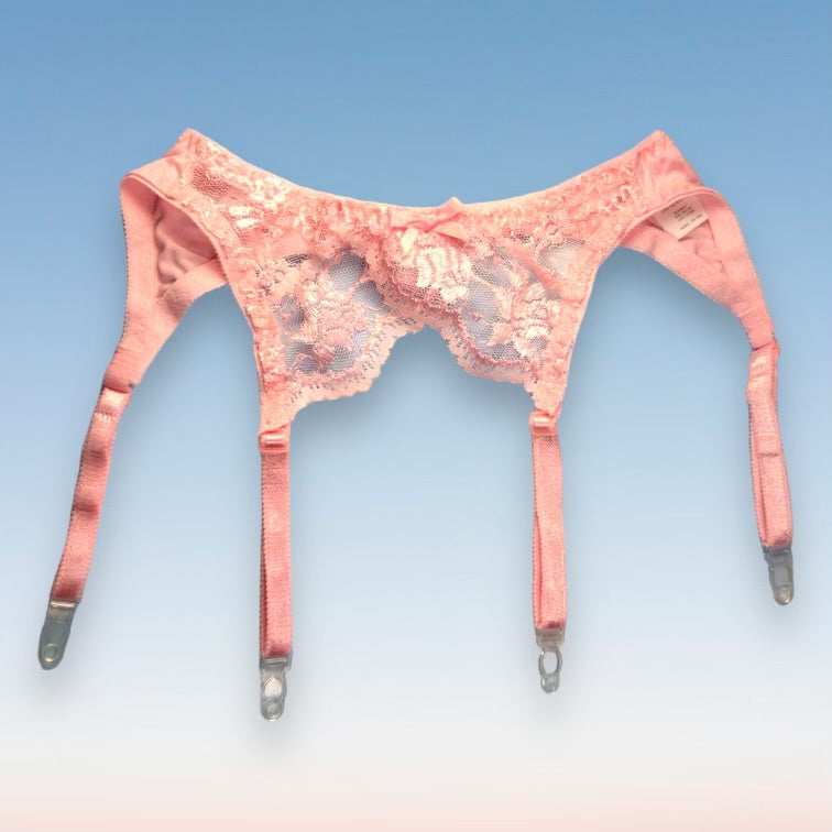 
                      
                        90’s Lace Garter Belt | Pastel Pink
                      
                    