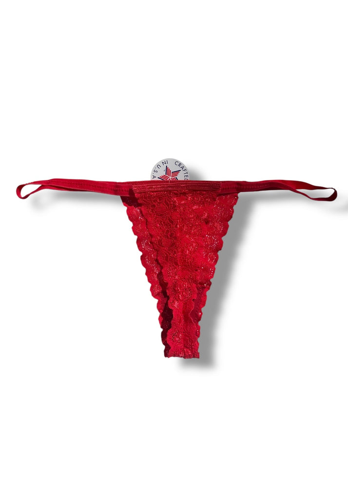 90s Sheer Lace Thong Panty | Valentine Coquette Gift | Deadstock Vintage