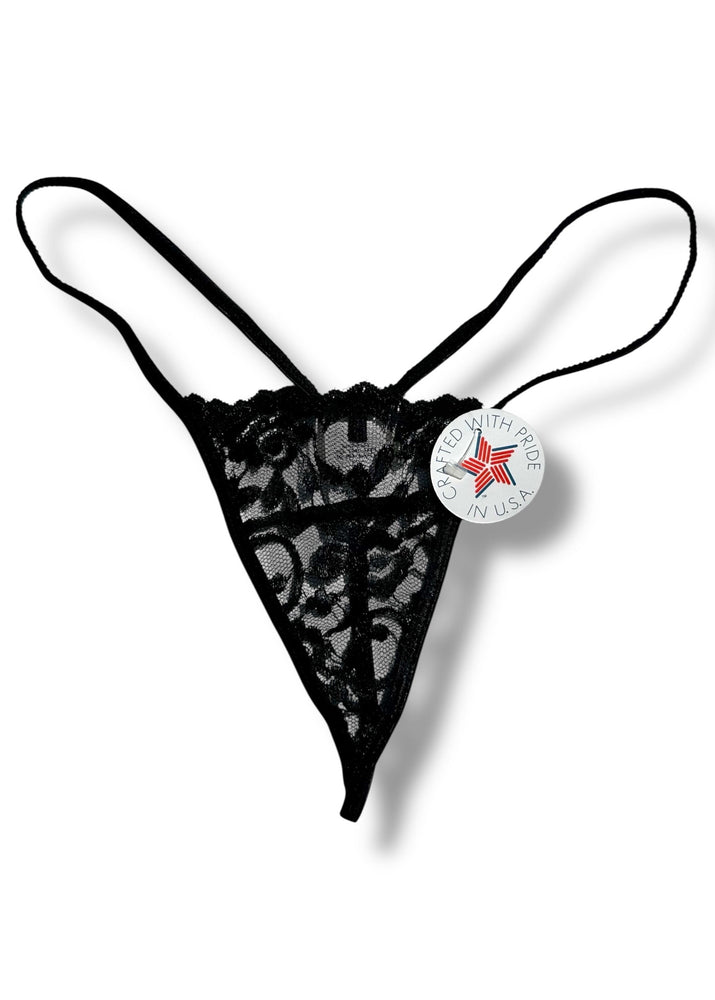 Holiday 3PC Green Satin & Black Lace Lingerie Set | Vintage USA Made