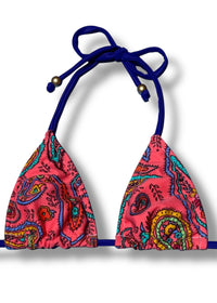 Perfect Paisley Skimpy Triangle Bikini Top | Denali Brand