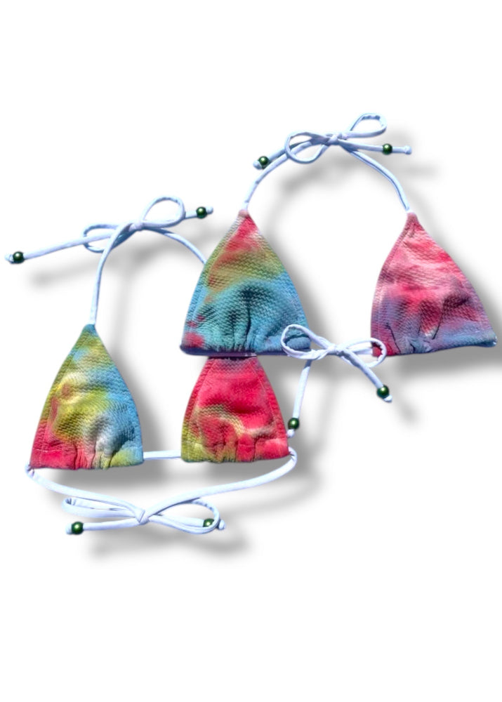 Tie-Dye 4 Perfect Triangle Top | Denali Brand