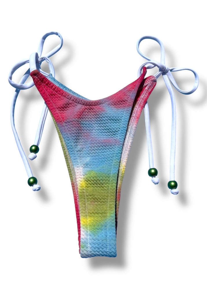 Tie-Dye 4 Tie Side Bikini Bottom | Denali Brand