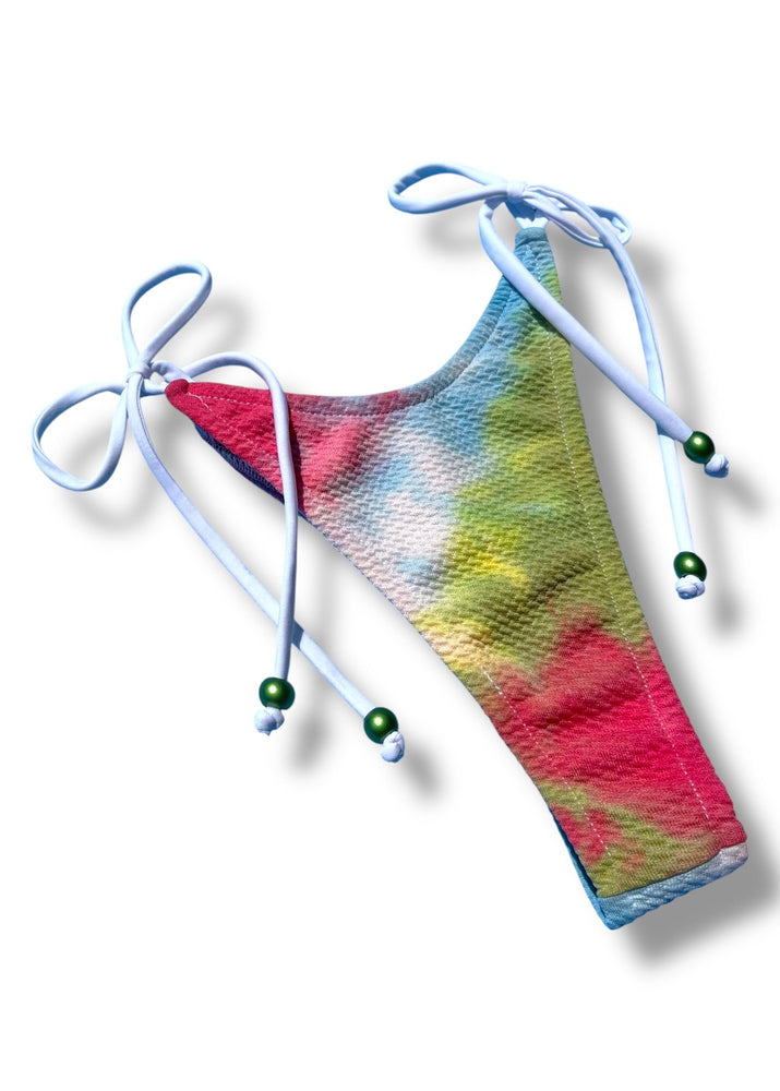 Tie-Dye 4 Tie Side Bikini Bottom | Denali Brand