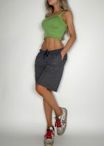 Vintage 1990s Baggy Flannel Jorts - Small Drawcord Lounge Shorts by ZG Sport