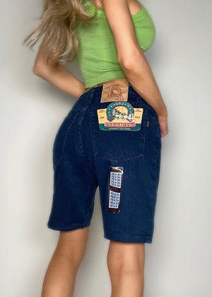 Vintage Blue-Jean Jorts - Unisex | Deadstock 90s-Y2K Streetwear Baggy Workwear