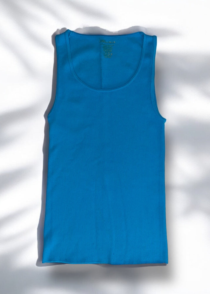 Y2K Seamless Ribbed Compressive Cami Vest Top | One Size