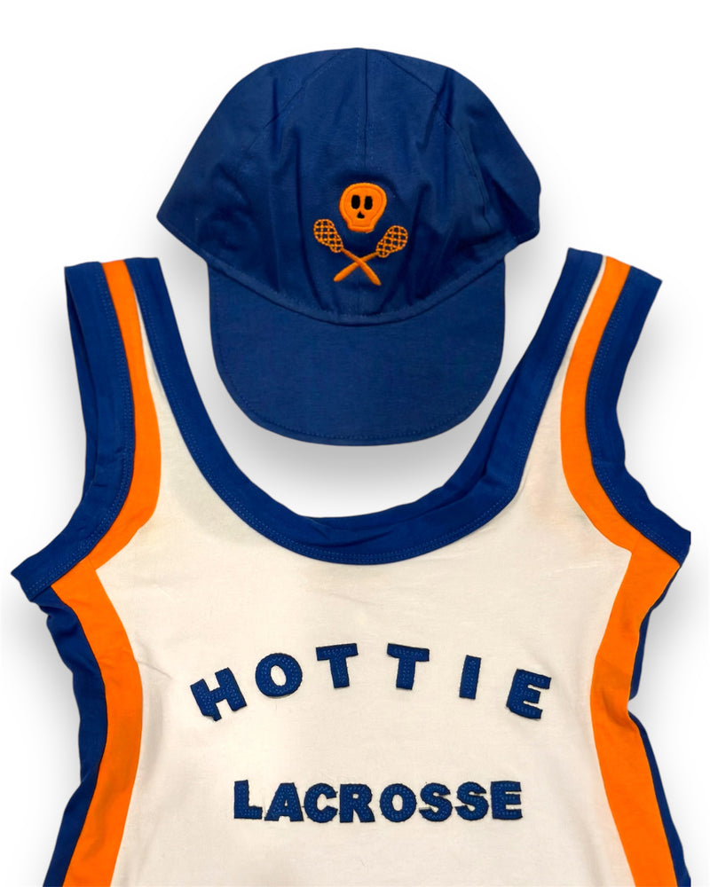 Y2K Sporty Hottie Lacrosse 4-Piece Sexy Cosplay Costume Dress Set
