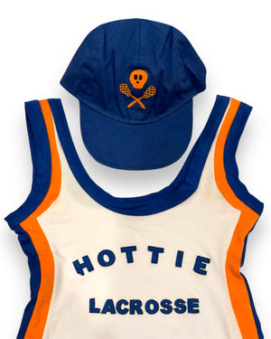 Y2K Sporty Hottie Lacrosse 4-Piece Sexy Cosplay Costume Dress Set