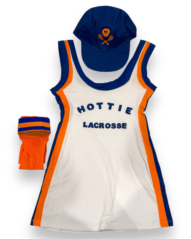 Y2K Sporty Hottie Lacrosse 4-Piece Sexy Cosplay Costume Dress Set