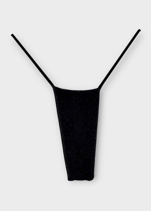 Y2K T-String Thong Bikini Bottom – Lace & Mesh Deadstock Vintage S/M
