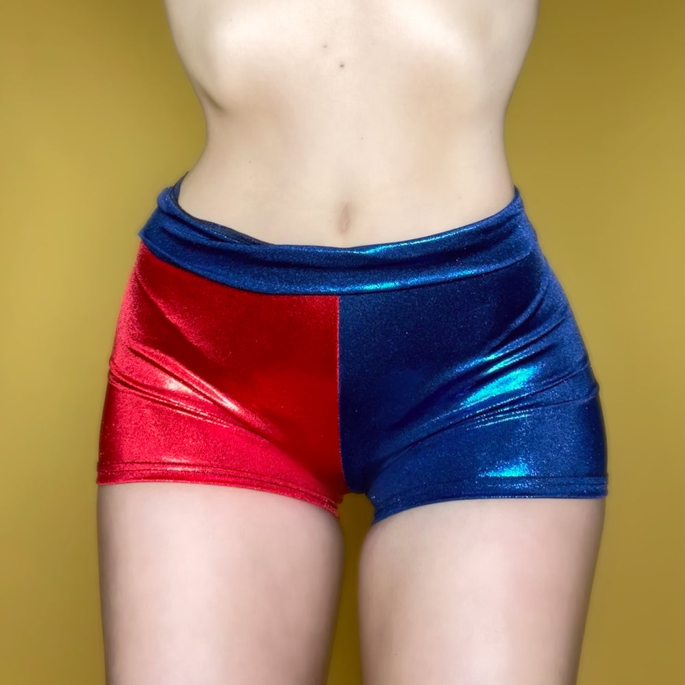 Harley Shimmer Shorts | Moderate Coverage