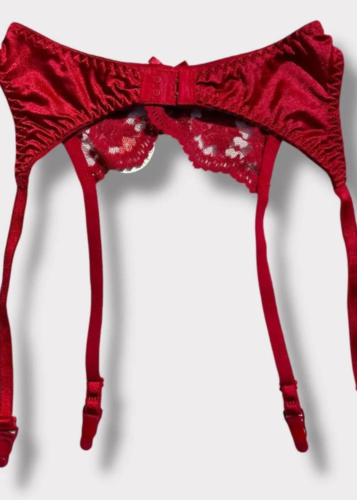 90s Lace Garter Belt | Valentine Coquette Gift | Deadstock Vintage Lingerie