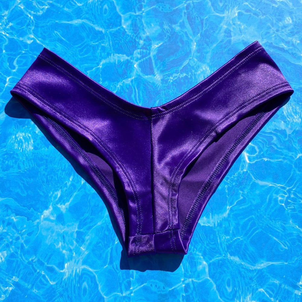 90’s Booty-Short Bikini Bottom | Orchid Purple