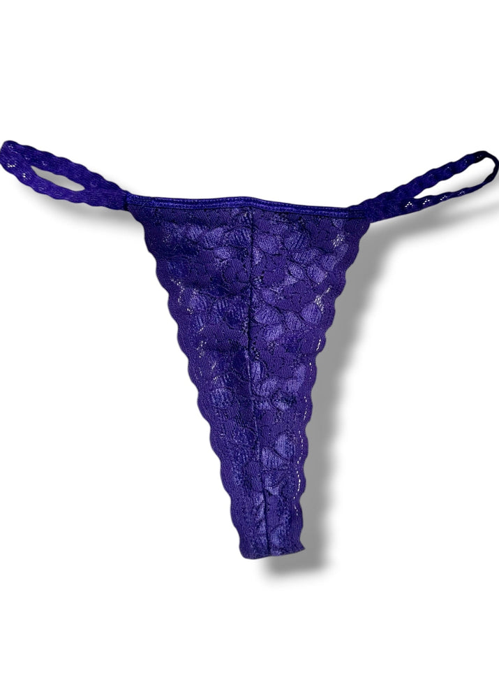 90s Sheer Lace Thong Panty | Valentine Coquette Gift | Deadstock Vintage