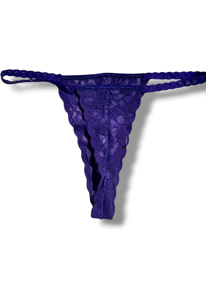 90s Sheer Lace Thong Panty | Valentine Coquette Gift | Deadstock Vintage