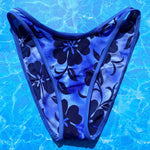 Tropic Floral Moderate Bikini Bottom | 80’s Deadstock Vintage