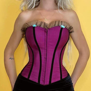 
                
                    Load image into Gallery viewer, 90s Corset Cami Top - Deadstock Vintage
                
            
